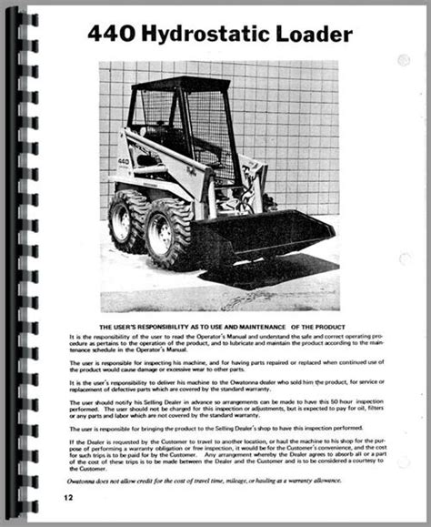 mustang 440 skid steer service manual|owatonna 440 mustang review.